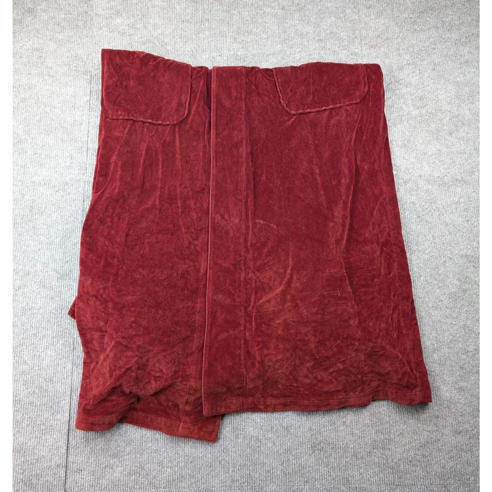 Vintage Christian Dior Robe One Size Red Velour Quiet Luxury Bath Old Money